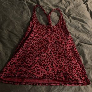 Rue21 Black and Pink Tank Top